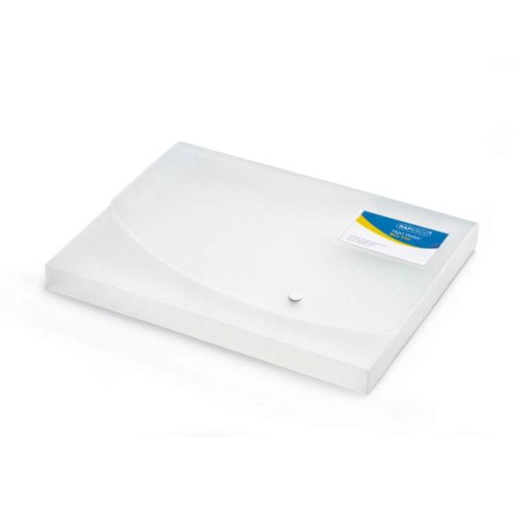 Rapesco 25mm Rigid Wallet/Box File, A4 (clear)