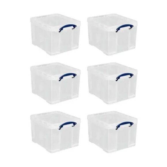 Really Useful Storage Box 35 Litre Pack of 6